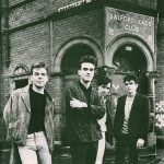 Vnitřní strana obalu alba The Smiths: The Queen Is Dead (1986, Rough Trade)